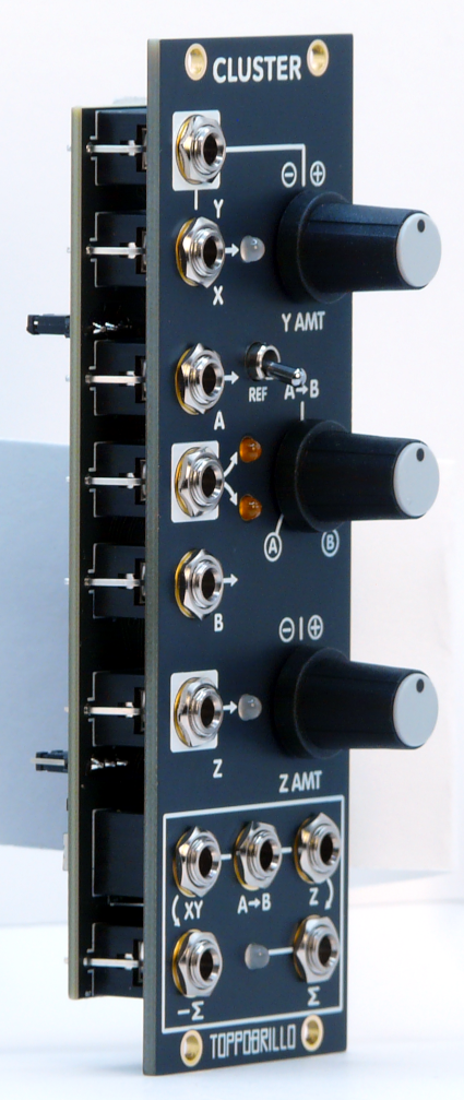 Toppobrillo Cluster モジュラーシンセ ユーロラック Cluster – Toppobrillo