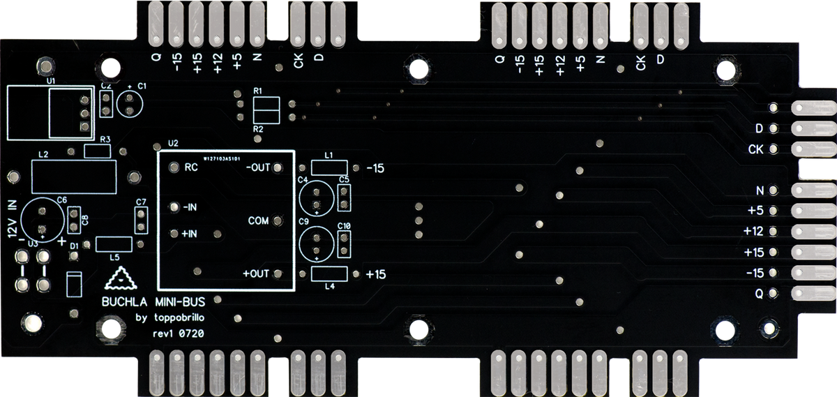 Buchla format Mini-Bus – Toppobrillo Buchla format Mini-Bus – Toppobrillo